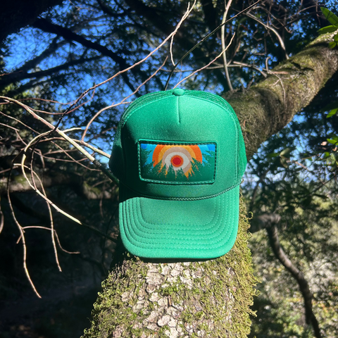 Foam Trucker - In The Trees XL Patch - Kelly Green